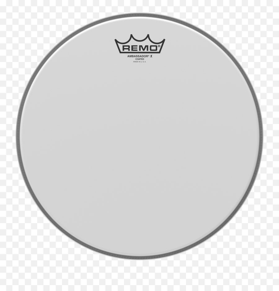 Remo Ambassador X Coated Drumhead 10 - Remo Ambassador Coated Logo Emoji,Drum Set Emoji