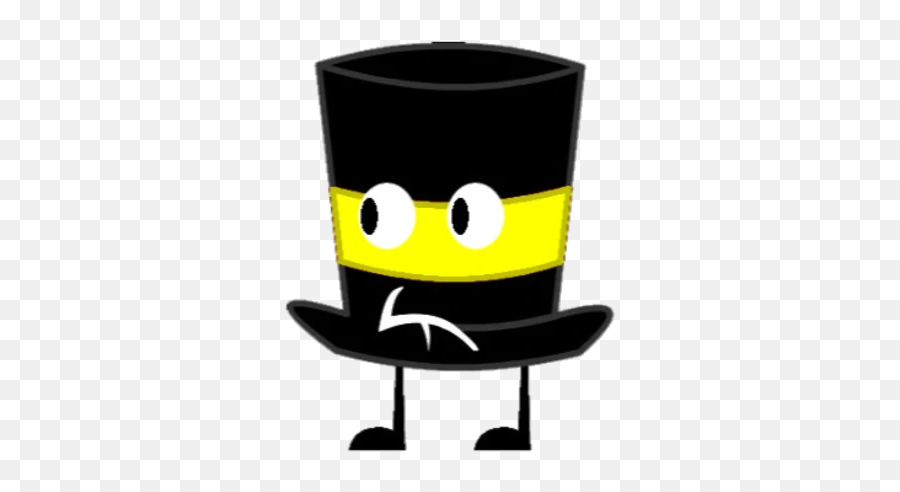 Yellow Top Hat - Cartoon Emoji,Top Hat Emoticon