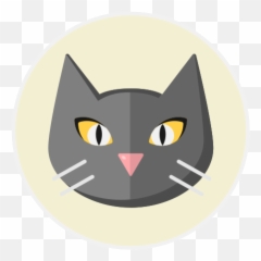 Cat Favicon At Getdrawings - Cat Icon Png Emoji,Grey Cat Emoji
