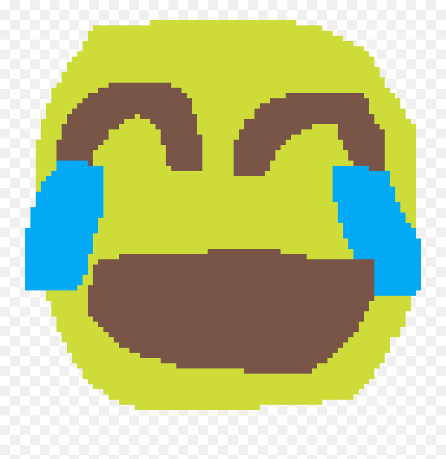 Laughing Out Loud Clipart - Cubs Logo Perler Beads Emoji,Laugh Out Loud Emoji