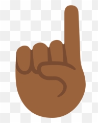 Emoji U261d 1f3fe - Black Finger Pointing Up Emoji,Brown Thumbs Up Emoji