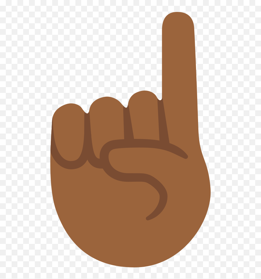 Emoji U261d 1f3fe - Black Finger Pointing Up Emoji,Brown Thumbs Up Emoji