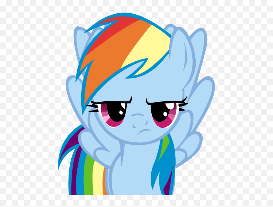 Sugarcube Corner - Friendship Is Magic Rainbow Dash Emoji,Buttcheek Emoji