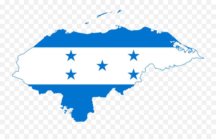 Flag - Honduras Map With Flag Emoji,Honduras Flag Emoji