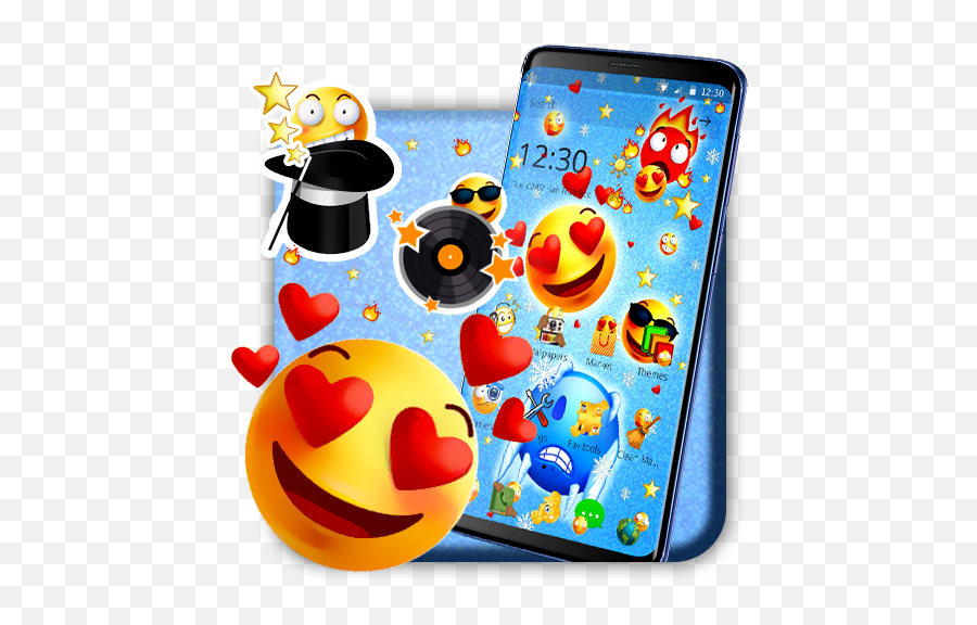 Emoji Collection Theme For Android Its Free And Amazingly - Clip Art,Live Emoji