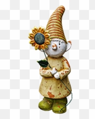Garden Gnome Dwarf Imp - Cartoon Emoji