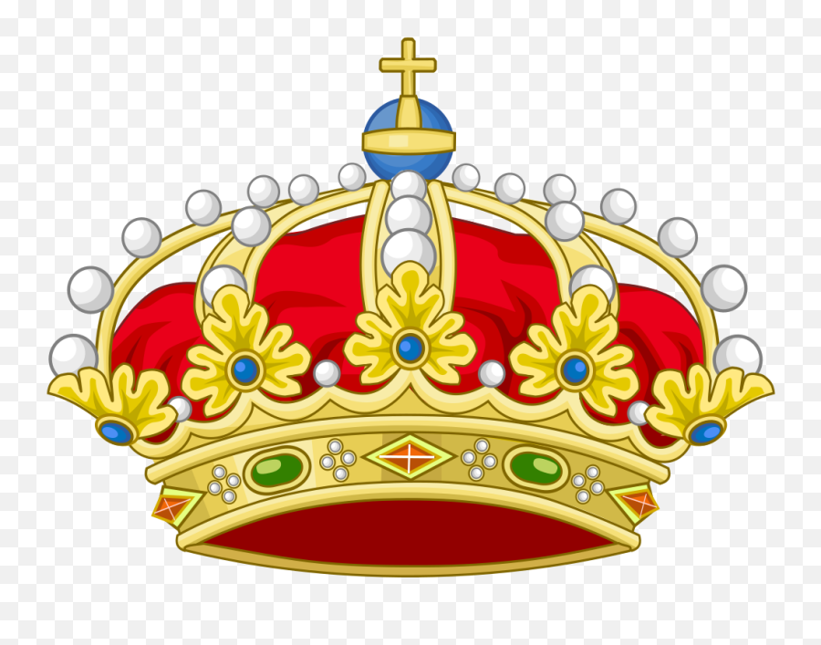 Heraldic Crown Of The Queen Consort Of Spain - Crown Of The Queen Emoji,Queen Crown Emoji