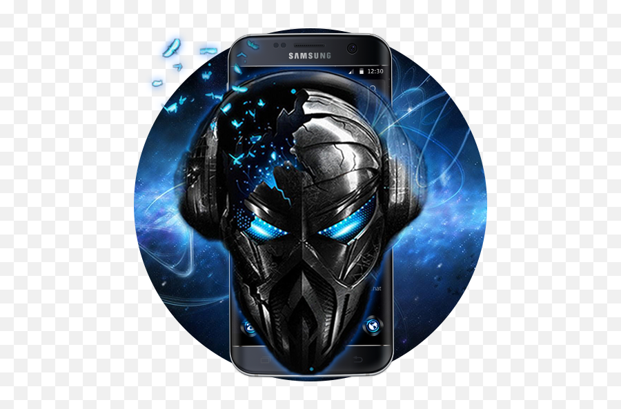 Metallic Skull Theme 1 - Robot Hd Android Emoji,Pepsi Emoji Keyboard