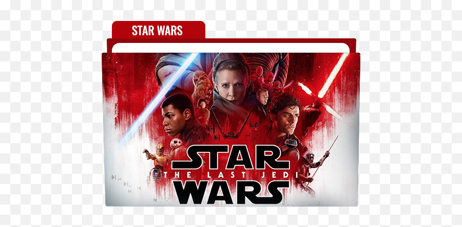 Star Wars The Last Jedi Folder Icon Free Download - Designbust Star Wars The Last Jedi Emoji,Star Wars Emoji