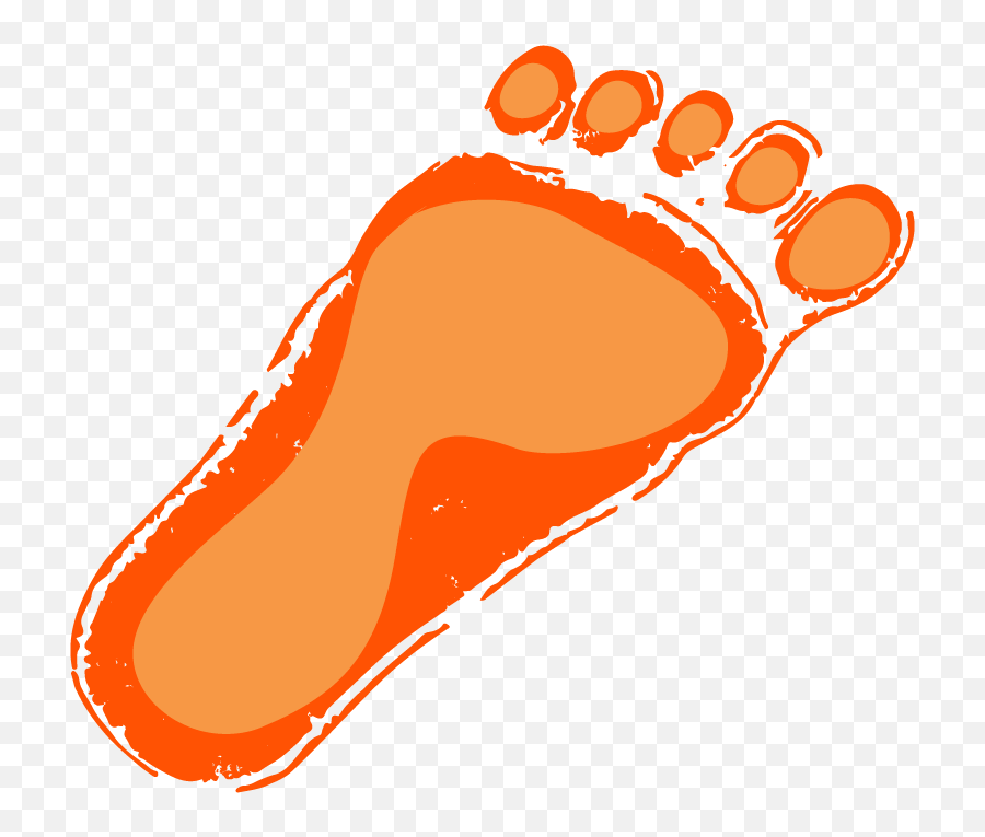 Footprint Clipart Sasquatch - Clip Art Emoji,Bigfoot Emoji