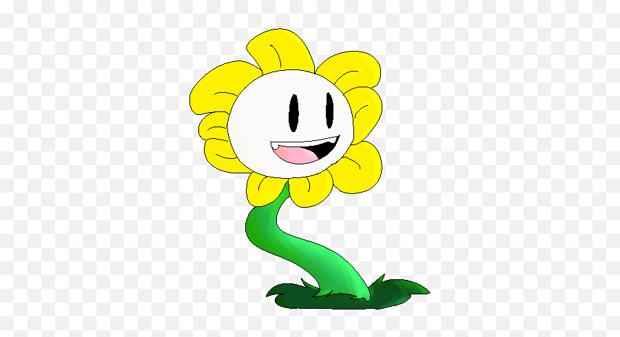 Flower Flowy Gif - Cartoon Emoji,Flower Emoticon