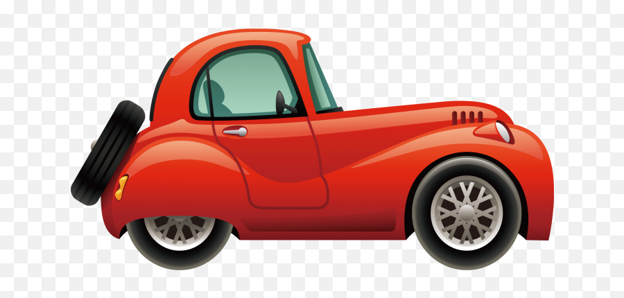 Red Car Clipart Png - Antique Car Emoji,Red Car Emoji