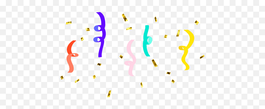 Confetti Multicolor Party Ribbons Ribbon - Clip Art Emoji,Confetti Emoji Transparent