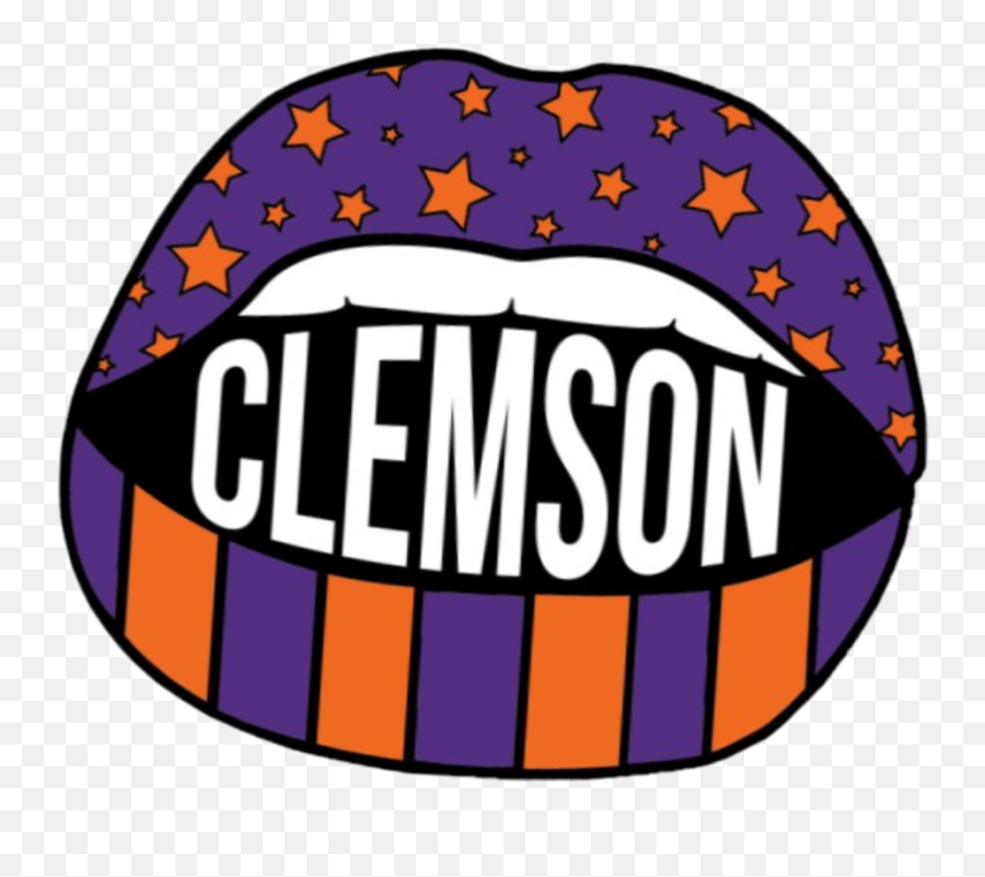 Trending Clemson Stickers - Clemson Stickers Transparent Background Emoji,Clemson Tiger Paw Emoji
