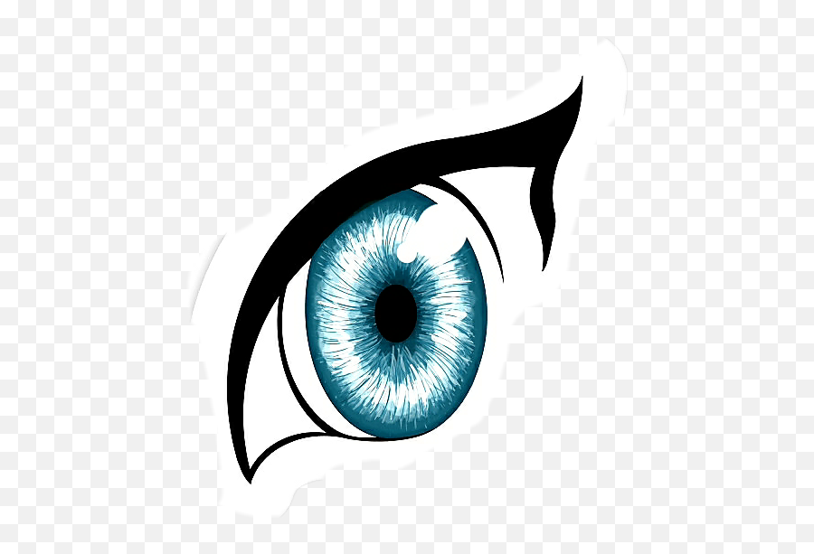 Ftestickers Eye Eyesticker Sexyeyes Sticker By Lou - Illustration Emoji,Sexy Eyes Emoji