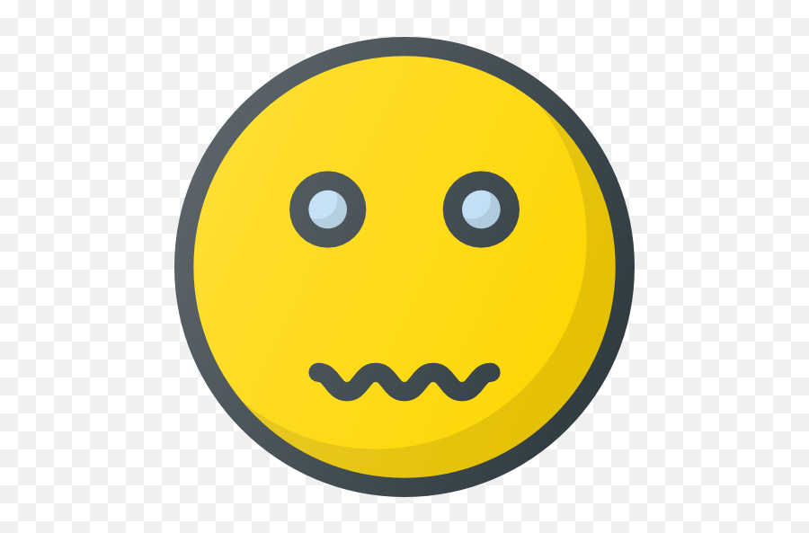 Nervous - Icon Emoji,Nervous Smile Emoji