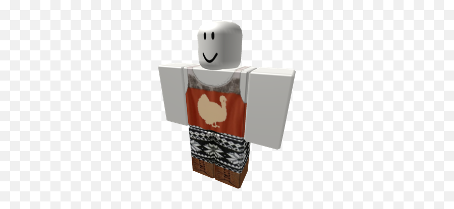 Thanksgiving Coloured Turkey Outfit - Roblox Thanksgiving Cleetus Overalls Emoji,Turkey Emoticon