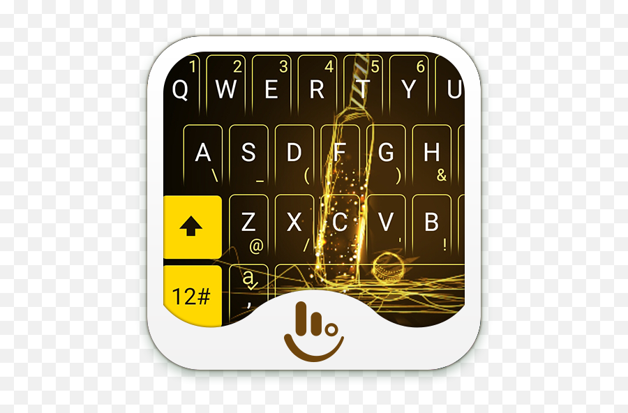 Shiny Golden Cricket Keyboard Theme Apk Download From Moboplay - Touchpal Emoji,Snapchat Emoji Themes
