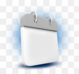 3d White Calendar Featuredcontent - 3d Calendar Png Horizontal Emoji,Calendar Emoji Png