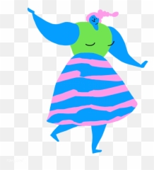Dancing Female Character Png - Illustration Emoji,Dancing Man Emoji