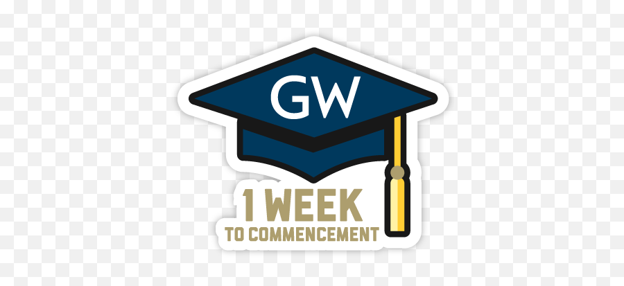 Gw Stickers By The George Washington University - For Graduation Emoji,University Of Washington Emoji