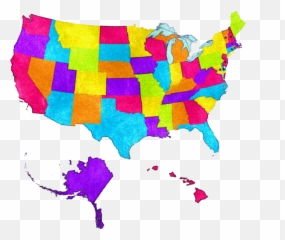 Usa Map Png - Divided During The Civil War Emoji