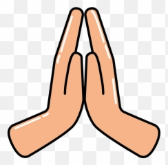 Praying Hands Clipart - Png Emoji