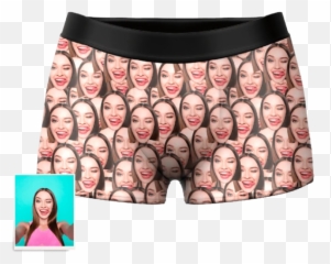 Family Underwear - Boxers With Face On Them Emoji,Emoji Underwear
