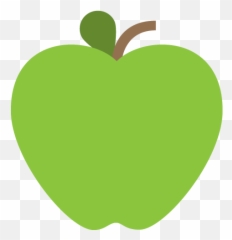 Green Apple Emoji For Facebook Email Sms - Green Apple Emoji Clipart,Green Emoji
