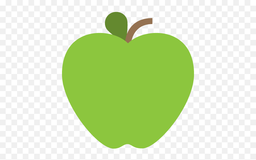 Green Apple Emoji For Facebook Email Sms - Green Apple Emoji Clipart,Green Emoji