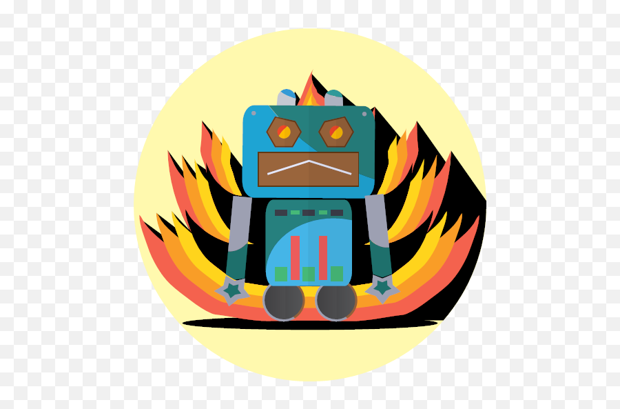 Mascot Mechanical Metal Robot Robot Emoji,Emoji Robot