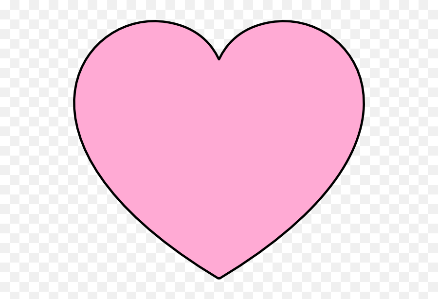 Light Pink Heart Png Transparent Png - Pink Heart Clipart Transparent Emoji,Purple Heart Emoji Png