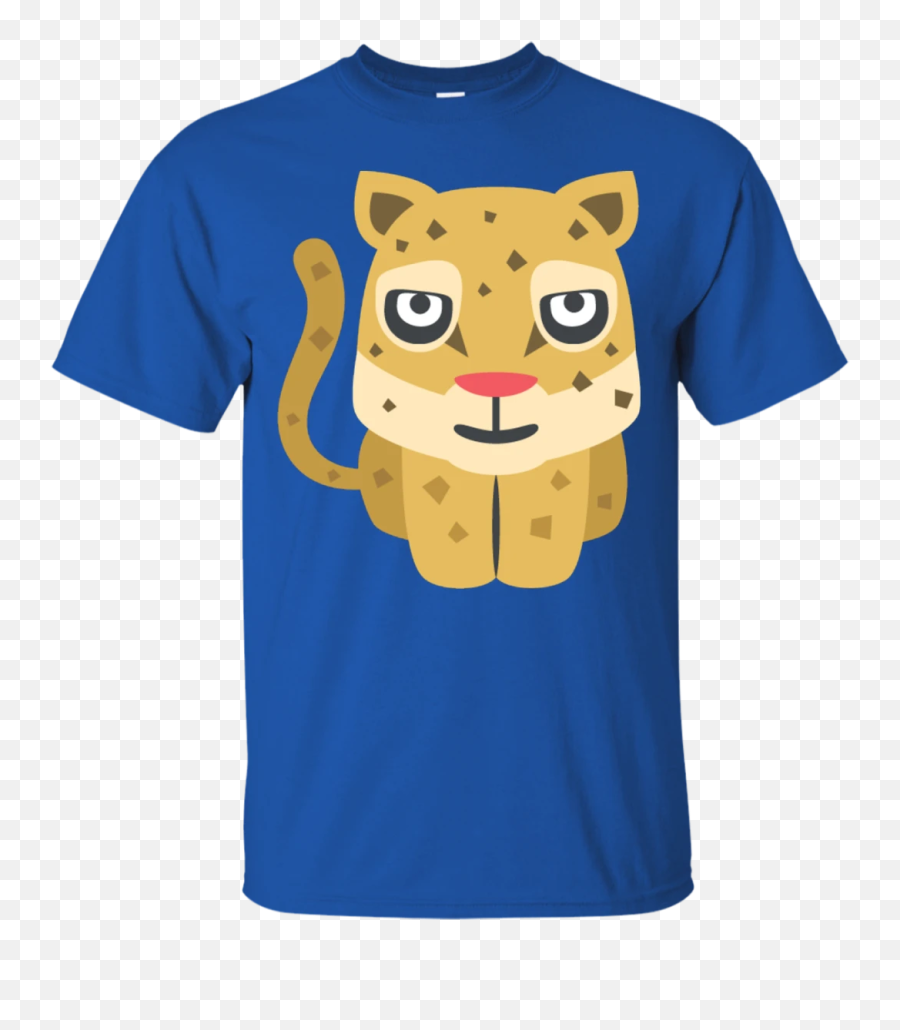Emoji Unisex T - Cheetah Emoji,Leopard Emoji