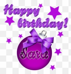 Ily Emily Stickers For Android Ios - Happy Birthday Sara Gif Emoji