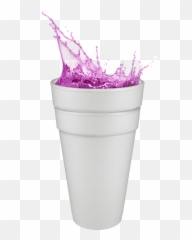 Lean Styrofoam Cup Clipart - Transparent Lean Cup Png Emoji,Lean Cup ...