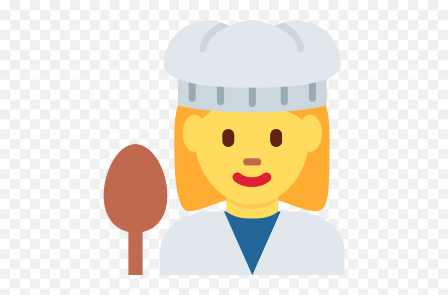 Woman Cook Emoji - Emoji Cocinera,Cooking Emoji