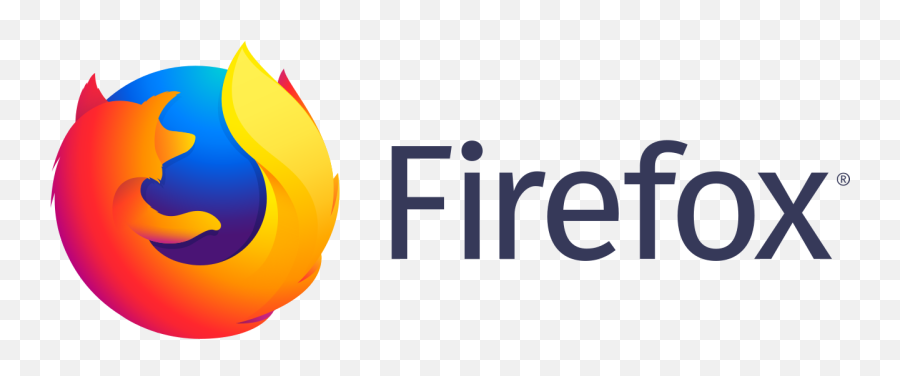 Firefox Horizontal Logo 2017 - Mozilla Firefox Emoji,Fox Emoji