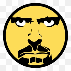 Gangster Man Stern Angry Avatar - Dr House Cartoon Emoji