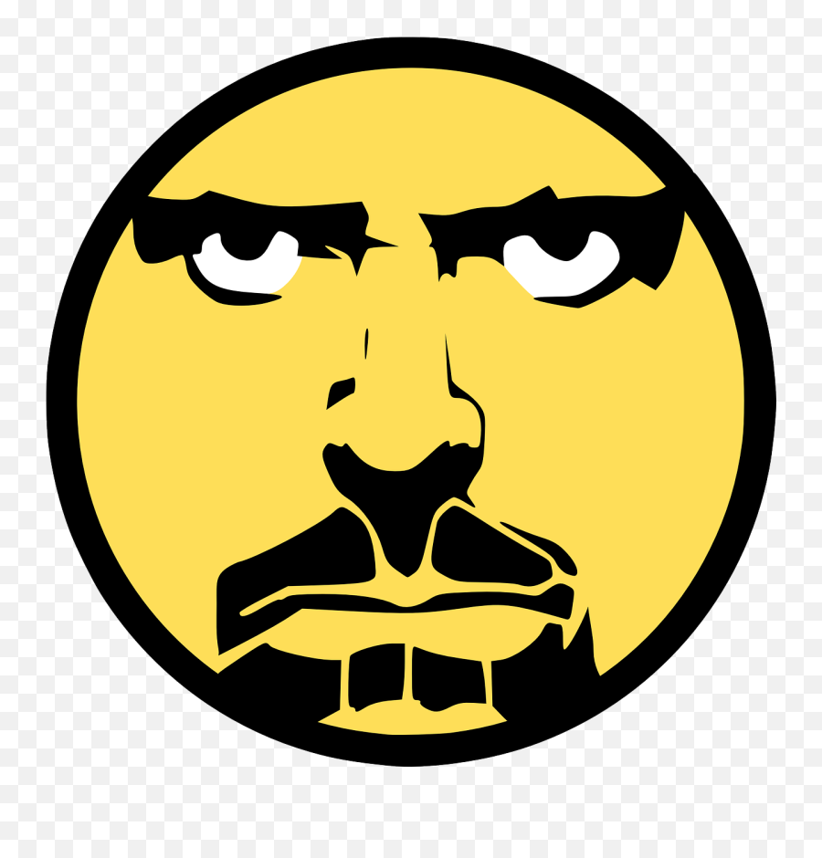 Gangster Man Stern Angry Avatar - Dr House Cartoon Emoji,Emoji Gangster Rap