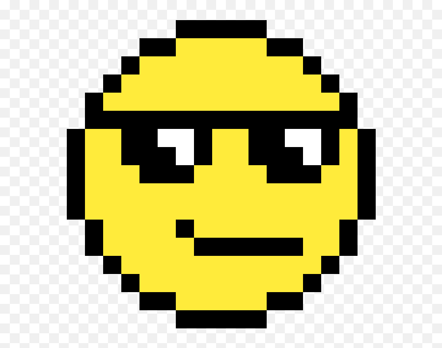 Pixilart - Pixel Art Emoji,Hmmm Emoticon
