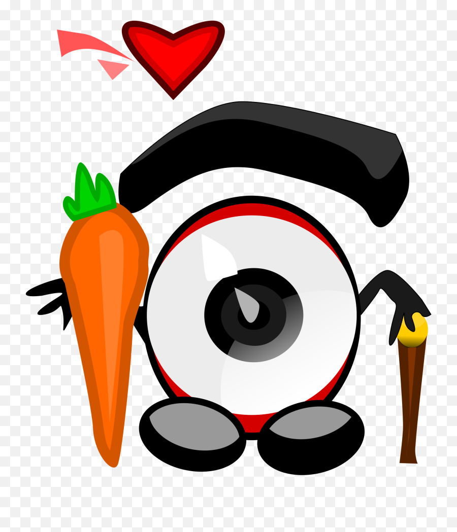Eyeball And Carrot Love Vector Clipart - Clip Art Emoji,4th Of July Fireworks Emoji