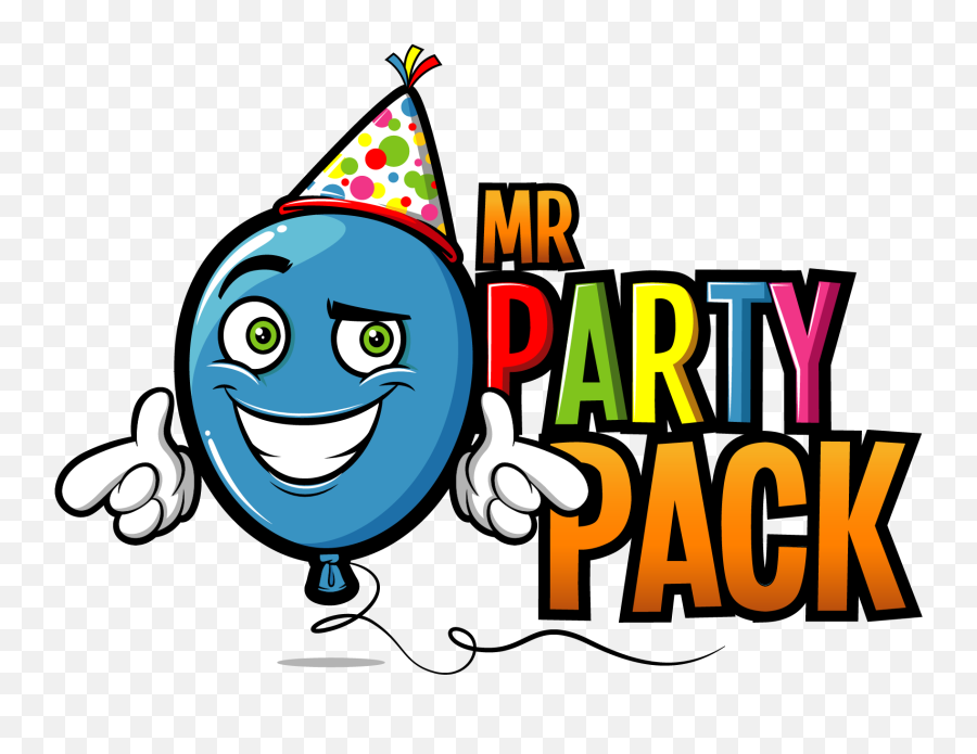 Mr Party Pack - Cartoon Emoji,Party Emoticon Text