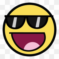Awesome Face - Awesome Face With Sunglasses Emoji,Rage Emoji