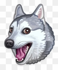 Emojis Stickers For Whatsapp - Grumpy Cat Telegram Sticker Emoji,Husky Emoji