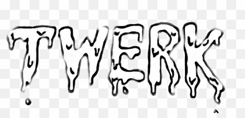 Sticker Twerk Blackandwhite Brealz - Clip Art Emoji,Twerk Emoji