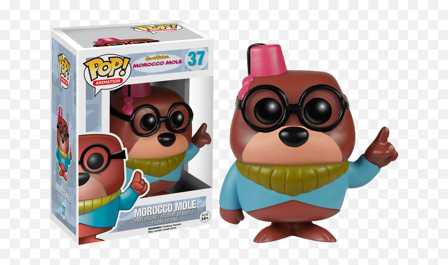 Secret Squirrel - Morocco Mole Pop Vinyl Funko Pop Morocco Mole Emoji,House And Bride Emoji