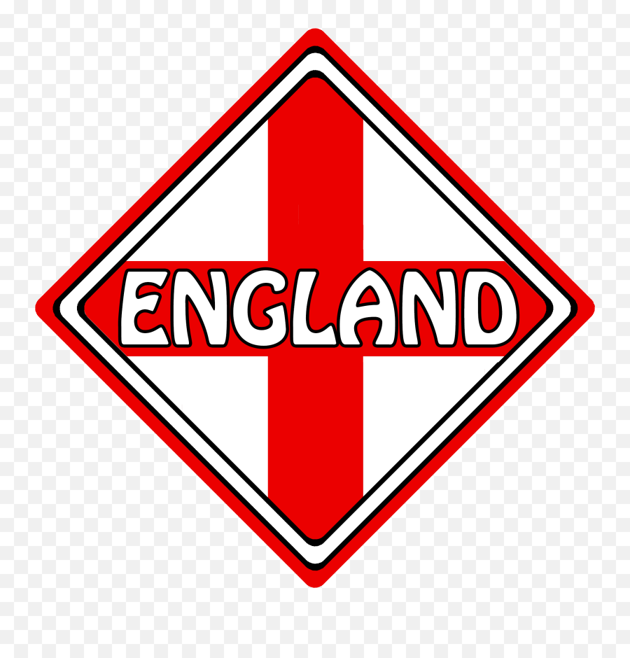 England Car Sign Support England In The World Cupeuros Come On England - Come On England Sign Emoji,England Emoji
