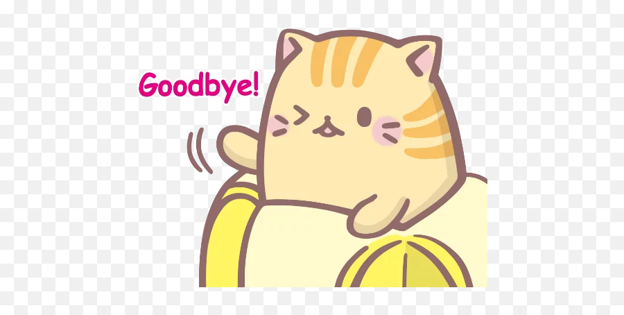 Neko Cat Banana By Binh Pham Emoji,Neko Emoji