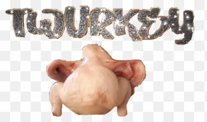 Turkey Twurkey Lol Funny Thanksgiving - Domestic Pig Emoji