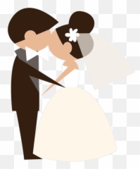 Animated Brides Grooms Wedding Party Stickers Messages - Vector And Emoji